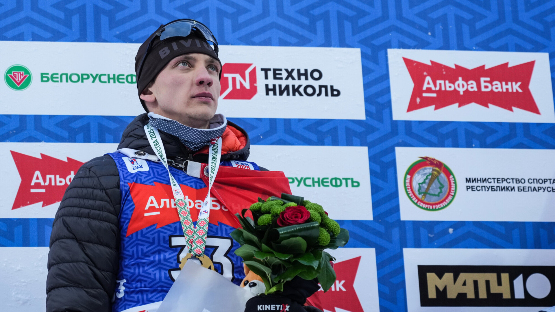 Савелий Коновалов выиграл спринт на этапе Кубка Содружества по биатлону в Белоруссии