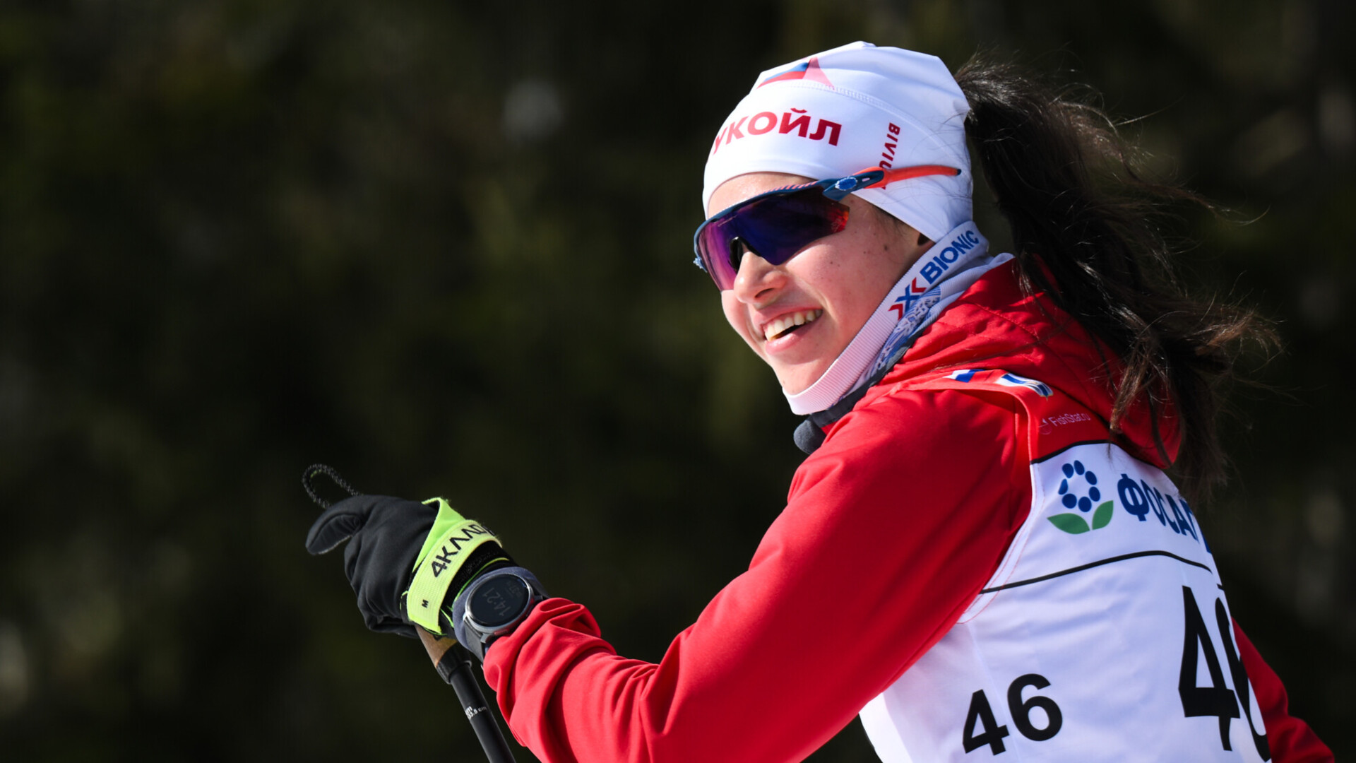 Вероника Степанова выиграла скиатлон на чемпионате России