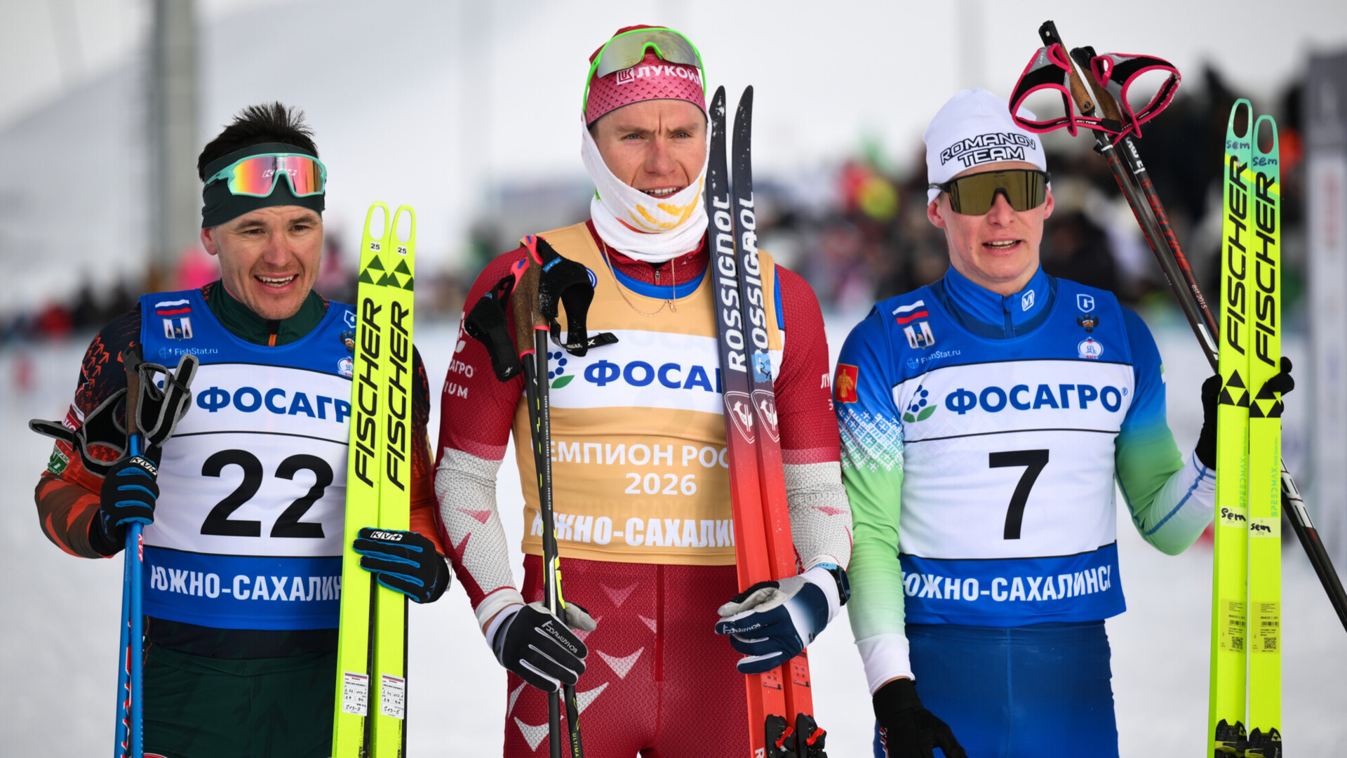 Большунов выиграл марафон на чемпионате России в Южно‑Сахалинске Большунов выиграл марафон на чемпионате России в Южно‑Сахалинске