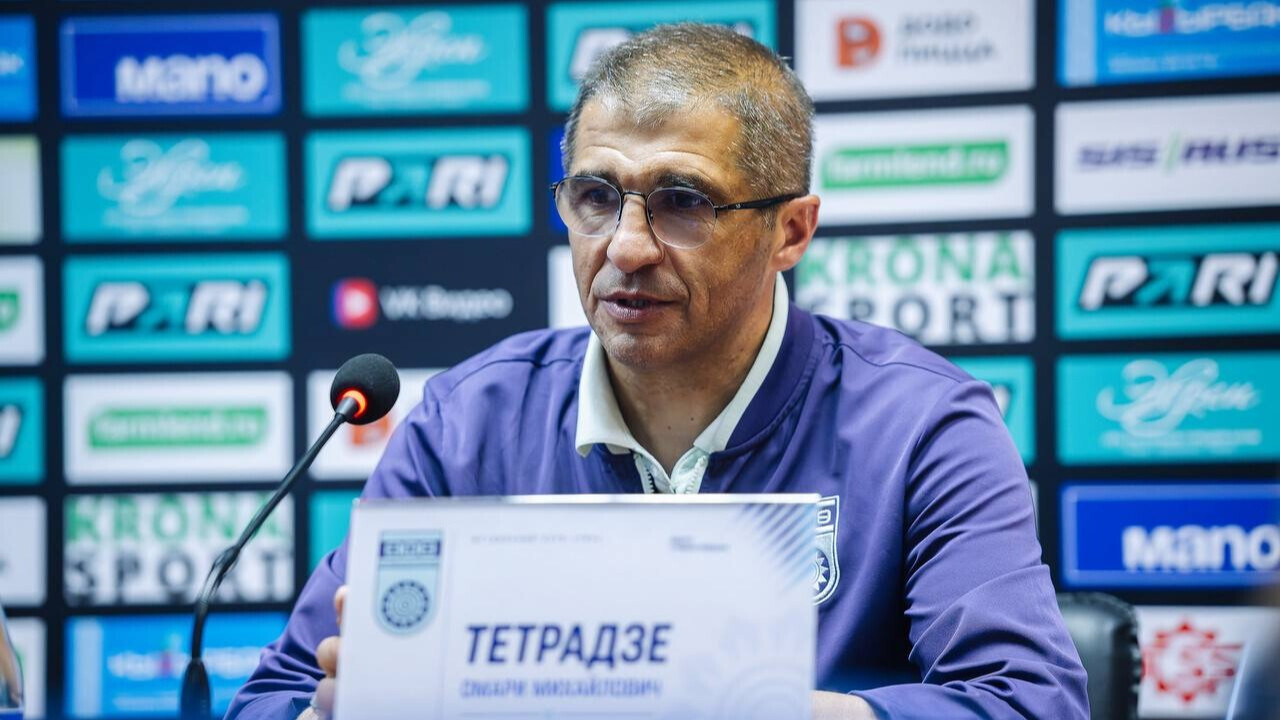 КДК дисквалифицировал тренера &laquo;Уфы&raquo; Тетрадзе на месяц