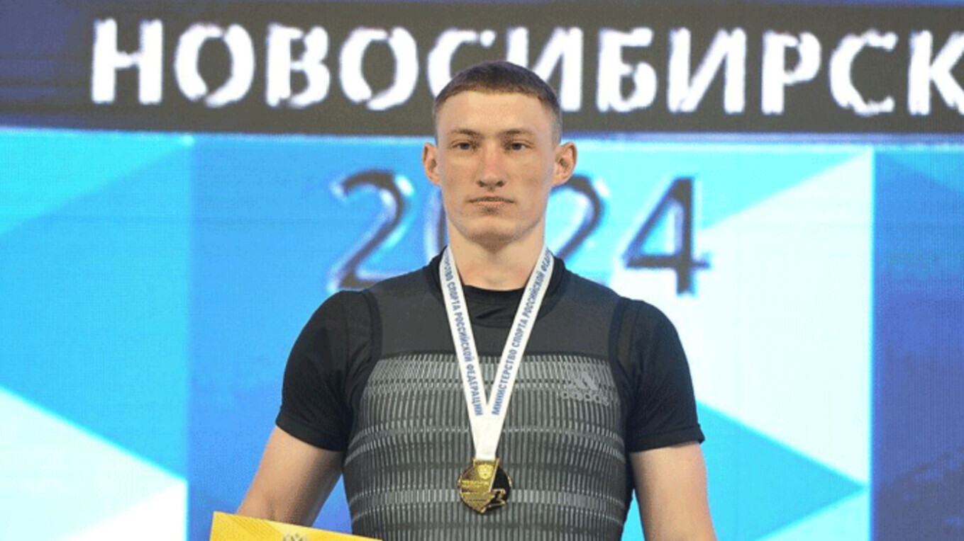 Тяжелоатлет Иудин одержал победу на чемпионате России Тяжелоатлет Иудин одержал победу на чемпионате России
